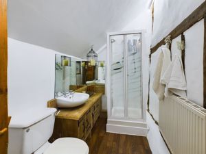 Cottage downstairs shower room- click for photo gallery